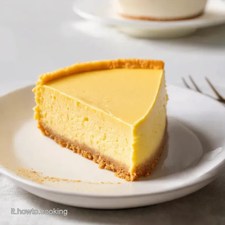 Cheesecake Cremosa Classica Un Tripudio di Bont&agrave;