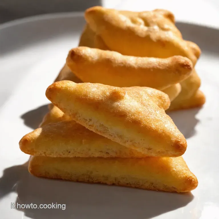 Chiacchiere Croccanti al Limone