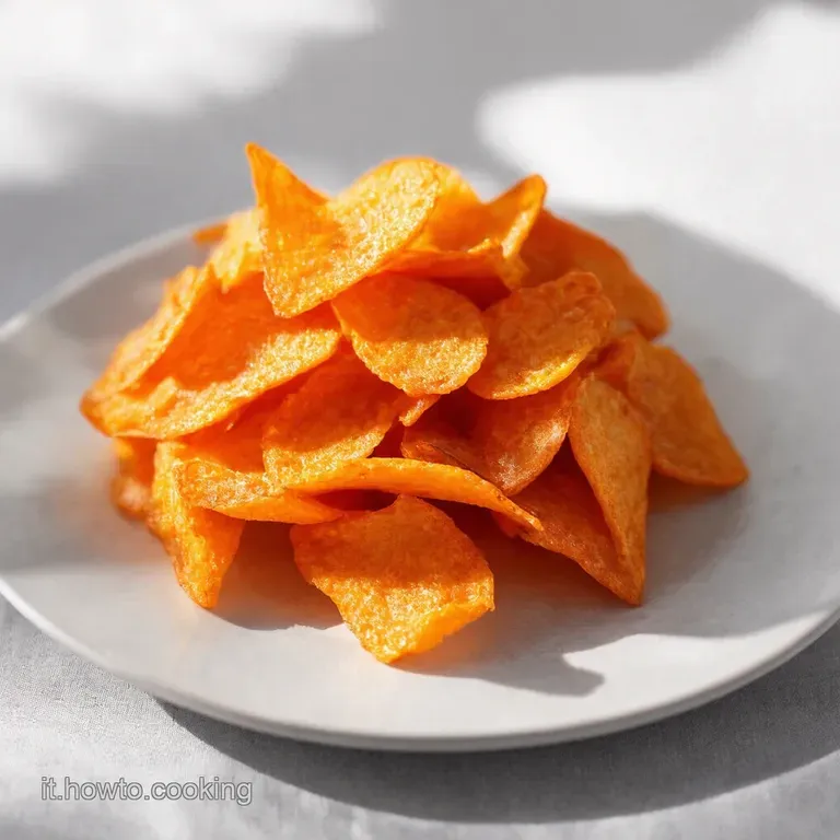 Chips di Carote Croccanti al Forno