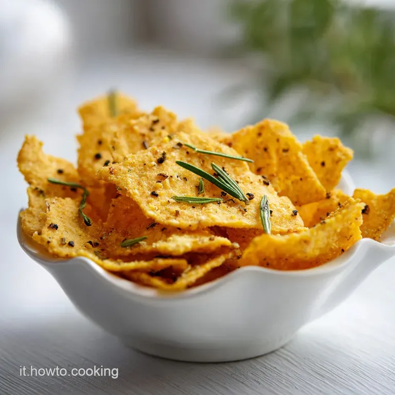 Chips di Ceci Croccanti: Sapore di Nocciola