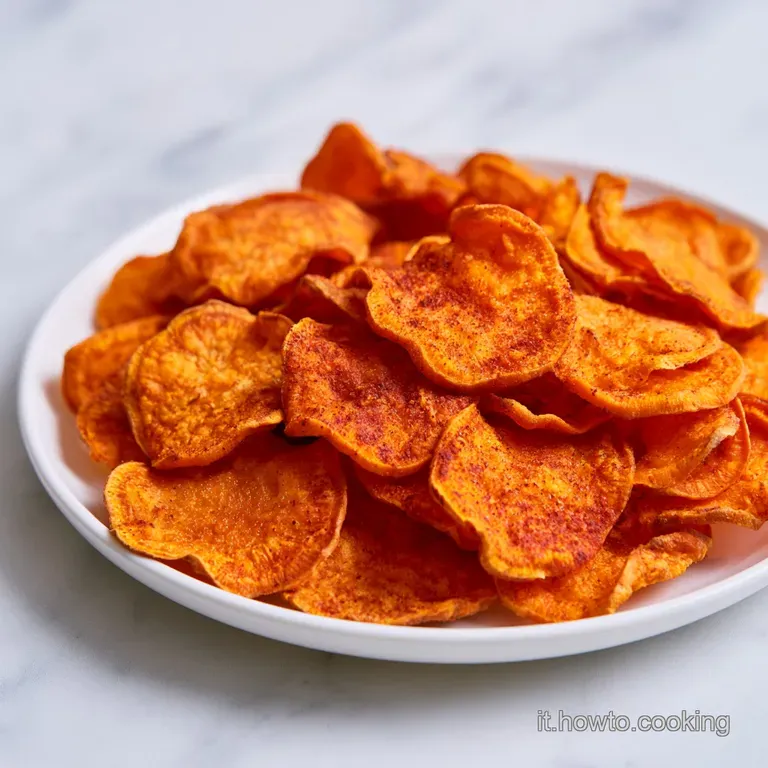 Chips di Patate Dolci: Croccanti e Leggere