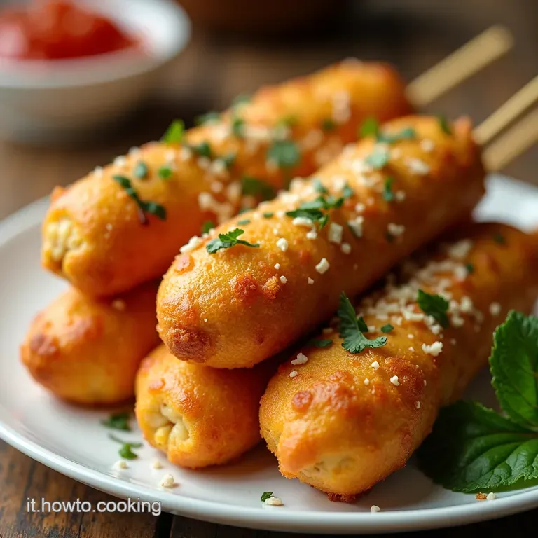 Corn Dogs AllItaliana Croccanti e Golosi