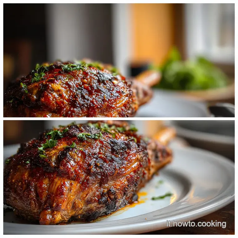Ricetta Tradizionale del Cosciotto d Agnello al Forno Passo dopo Passo