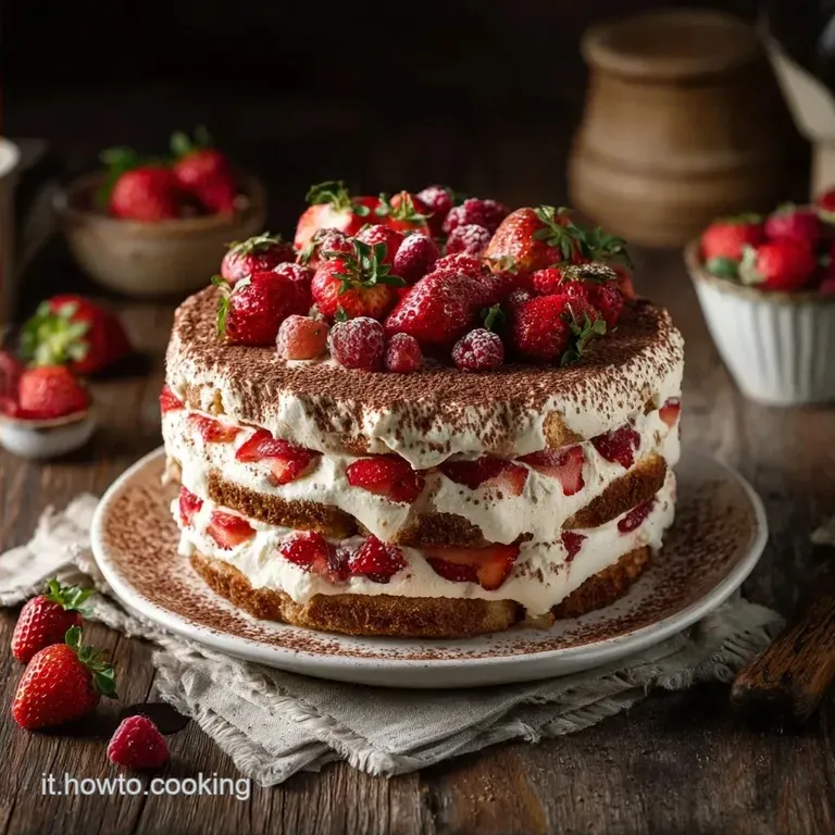 6 Facili Ricette Tiramis&ugrave; Fragole Fatto in Casa