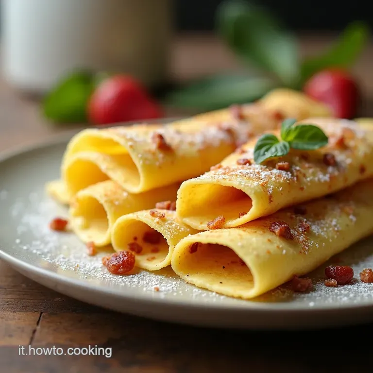 Cr&ecirc;pes Classiche LArte della Crespella Leggera Pi&ugrave; Buone di Quelle Pronte