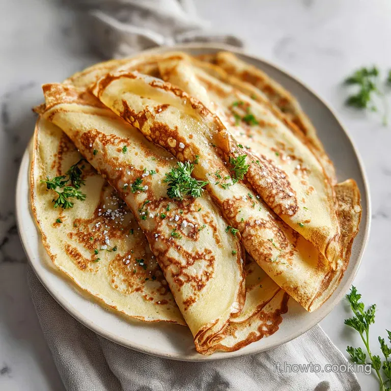 Crepes Fatte In Casa: Ricetta Facile e Veloce