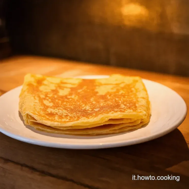 Cr&ecirc;pes Soffici E Deliziose Senza Uova presentation