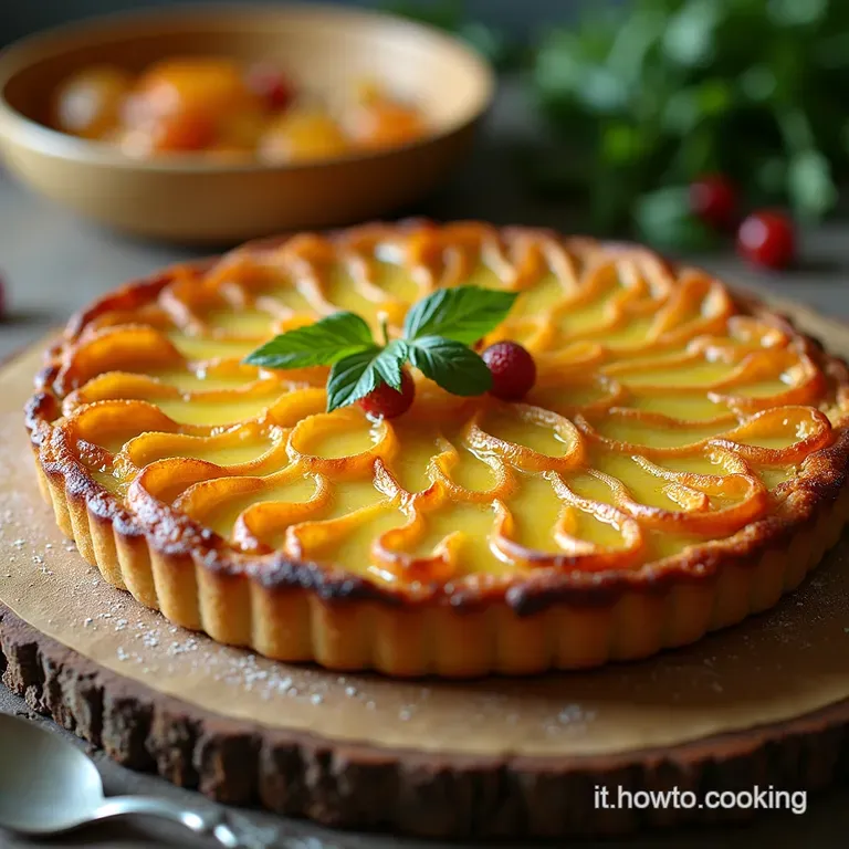La Perfetta Crostata di Fichi Freschi Frolla Burrosa e Ripieno Nobile