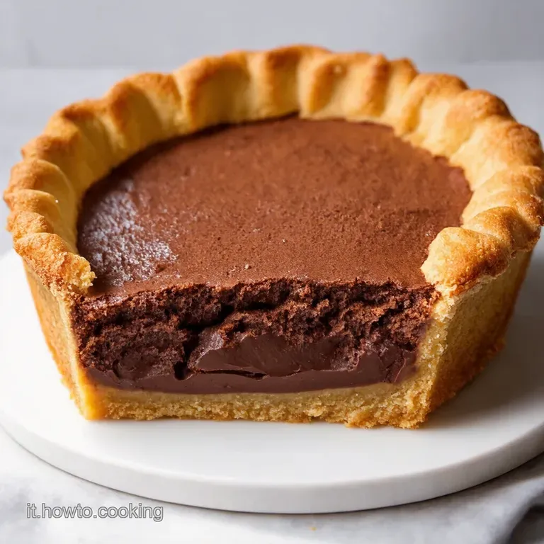 Crostata Morbida al Doppio Cioccolato