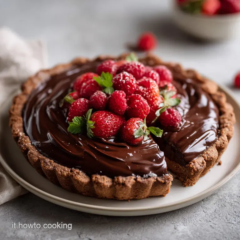 Crostata Morbida Cioccolato: Base Soffice