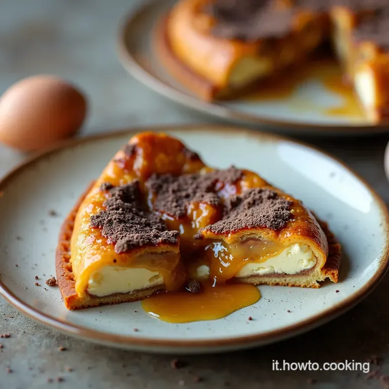 Crostata Pasquale alla Ricotta Fresca e Scaglie di Cioccolato