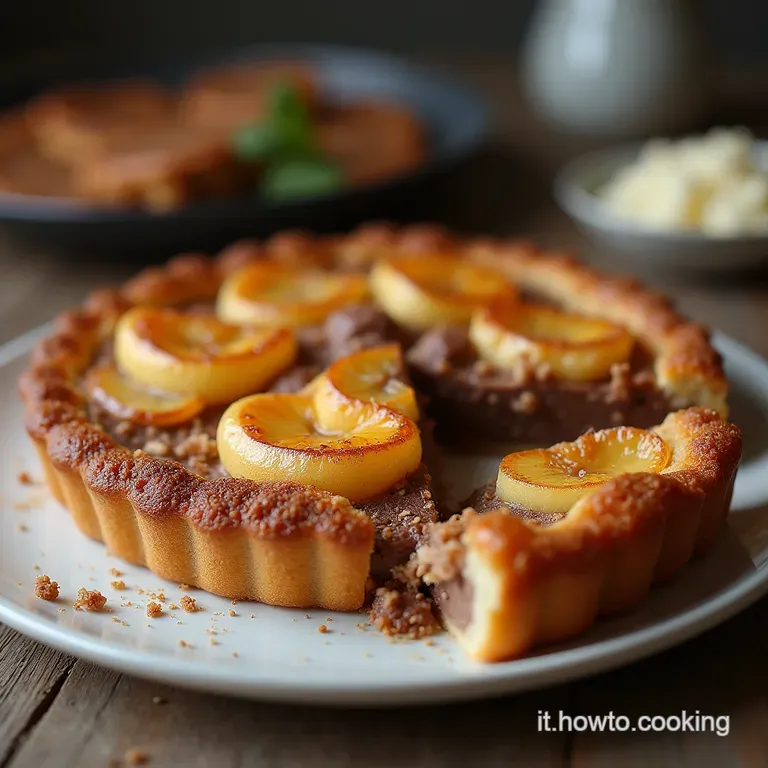 Crostata Pere e Cioccolato Il Dolce Rustico che Conquista Tutti