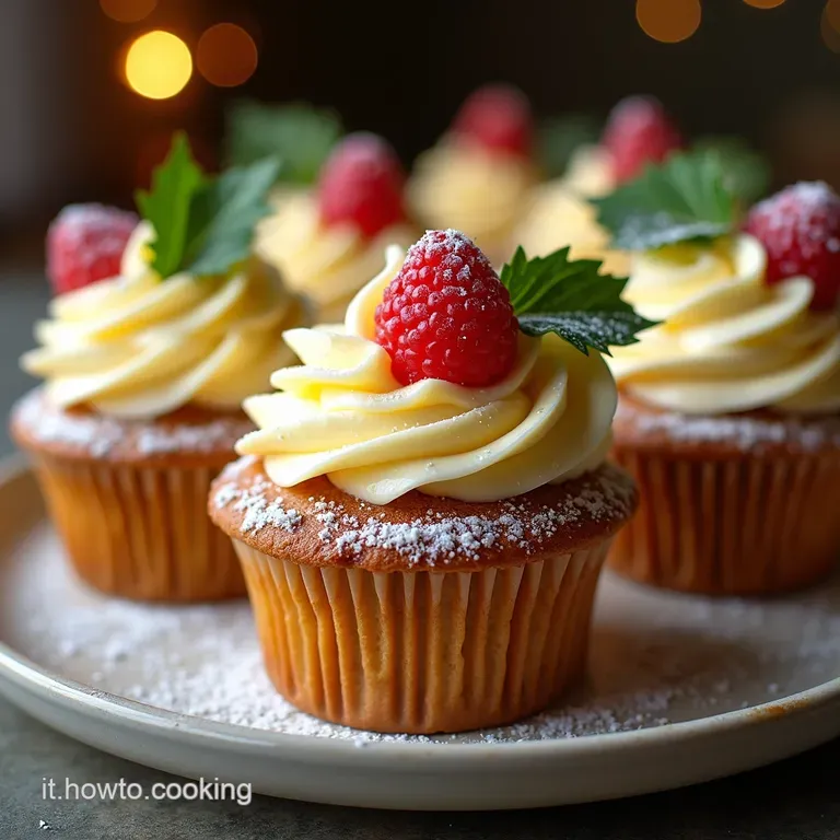 Dolci Fiamme dInverno Cupcakes Natalizi Soffici con Crema Burro e Decorazioni in Pasta di Zucchero Scenografiche