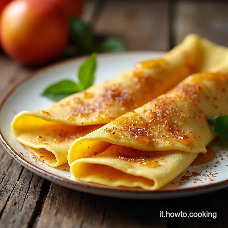 Dolce Tentazione Crepes Soffici Mela e Cannella Come le Faceva la Nonna