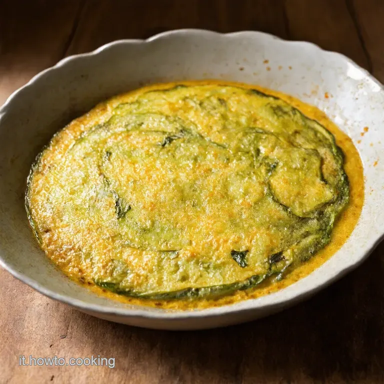 Farinata alle Zucchine Un Sole nel Piatto