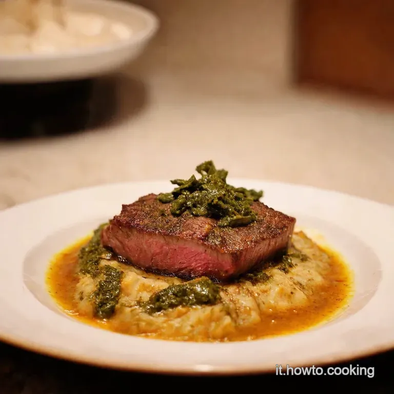 Filetto Al Pepe Verde Ricetta Originale presentation