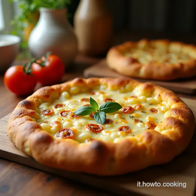 Focaccia Al Formaggio Express presentation