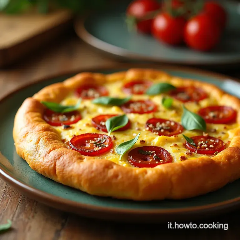 Focaccia Alle Cipolle Express presentation