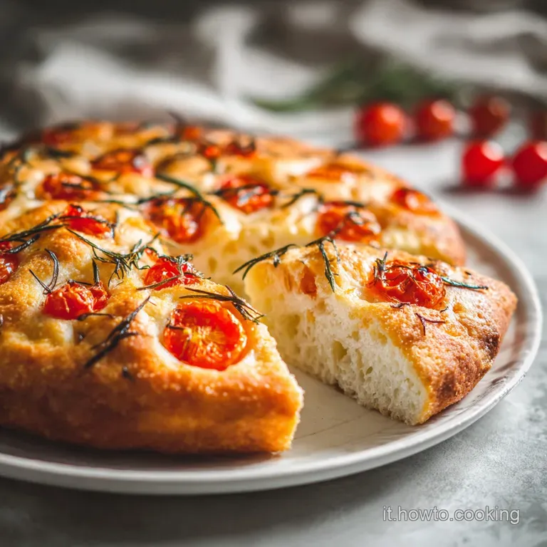 Focaccia Fugassa alla Genovese: Cuore Vellutato