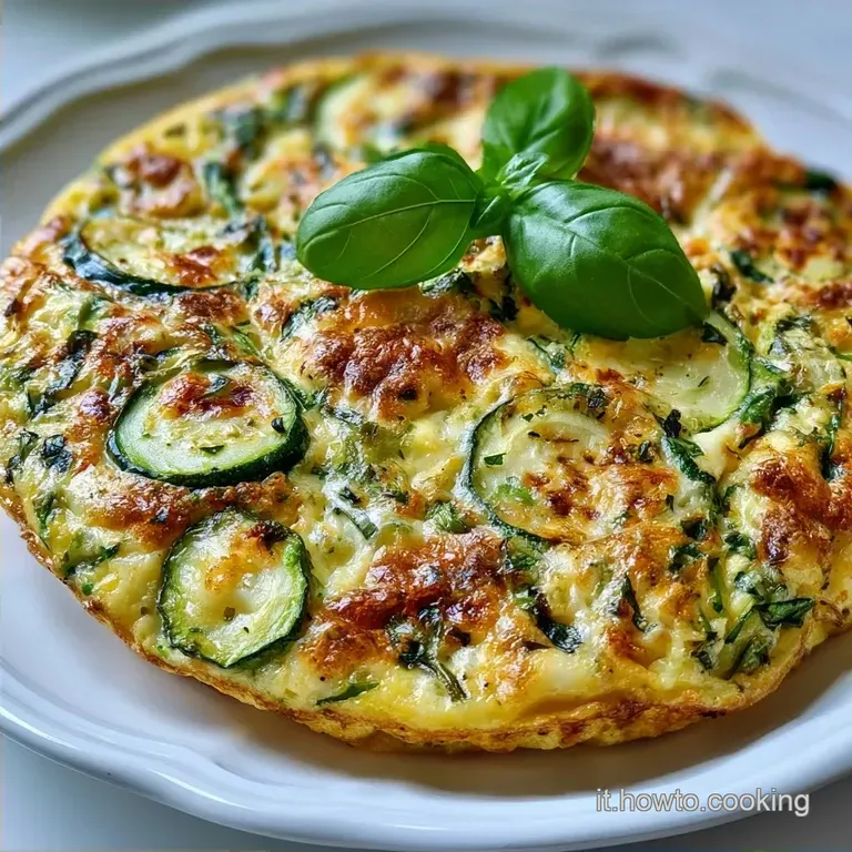 Frittata Di Zucchine Al Forno: Soffice e Alta