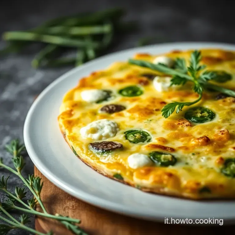 Frittata Primaverile Asparagi e Ricotta
