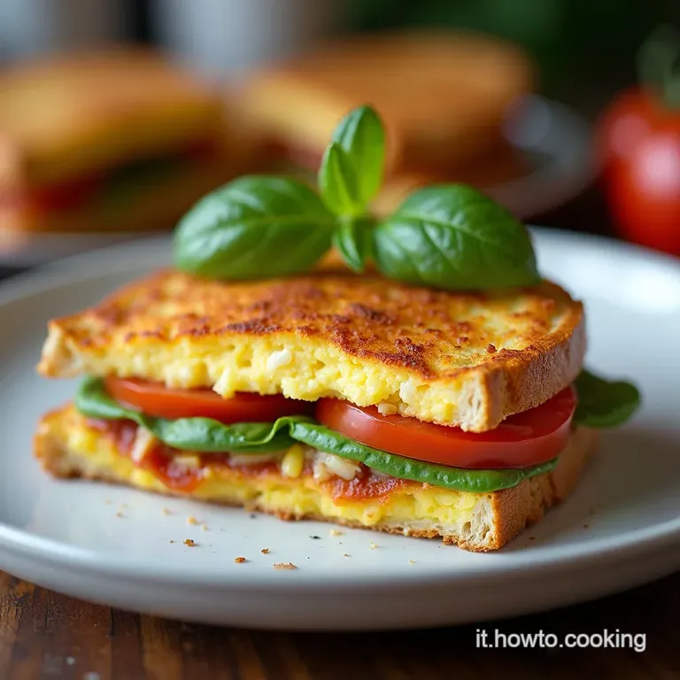 Frittata Sandwich Un Morso di Sole Italiano