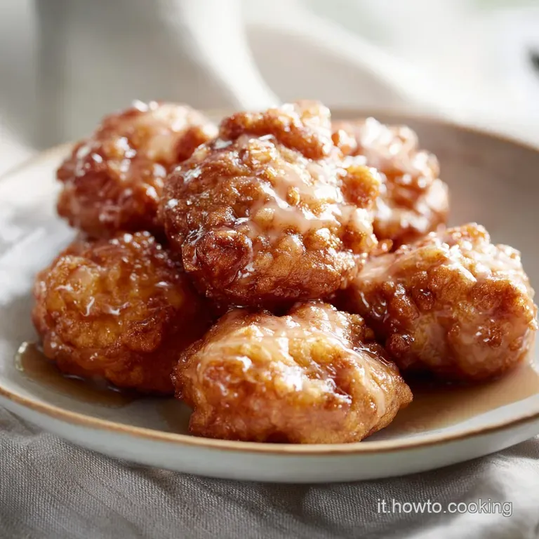 Frittelle di Mele in Friggitrice ad Aria con Cannella