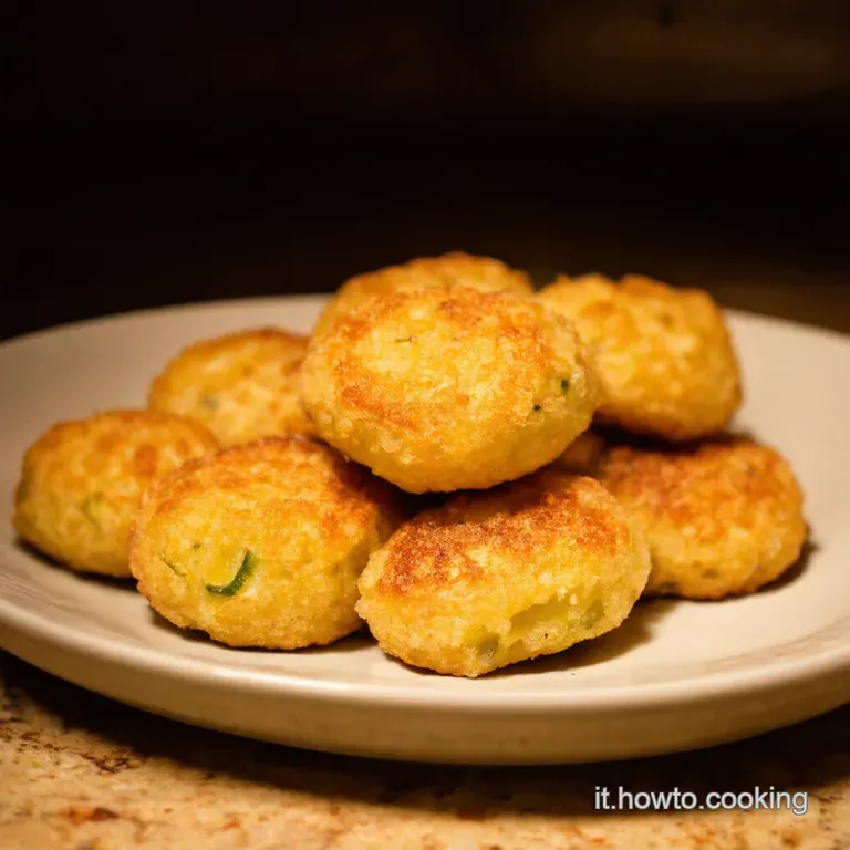 Frittelle Di Zucchine Con Farina Di Riso presentation