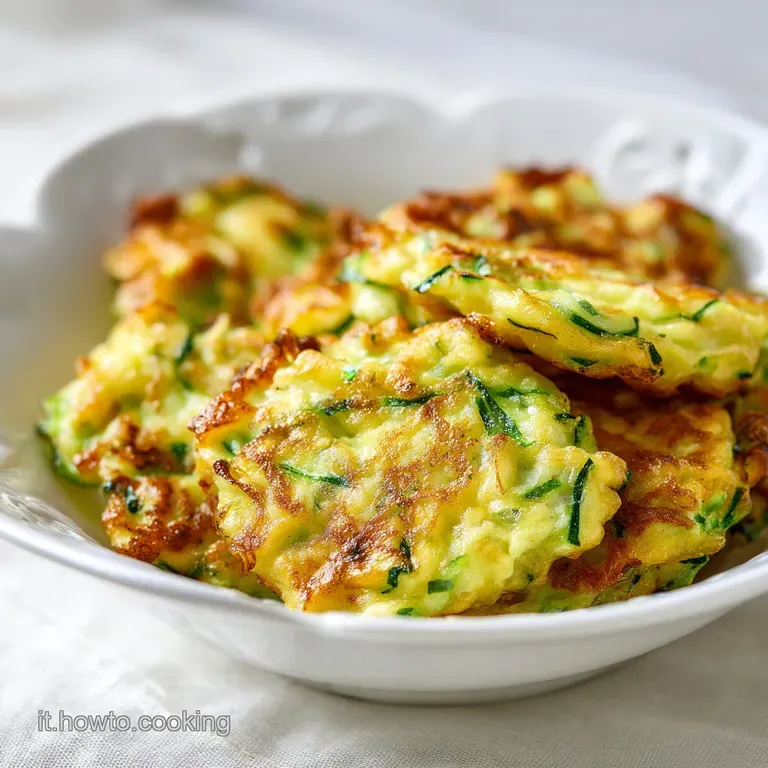 Frittelle di Zucchine: Croccanti e Saporite