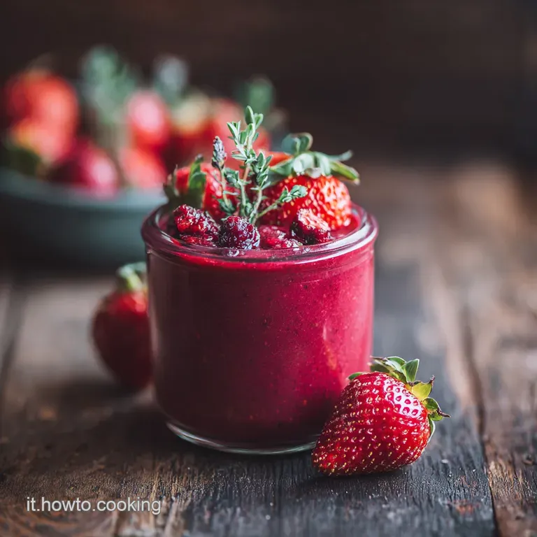 Frullato di Frutta Energizzante con Zenzero