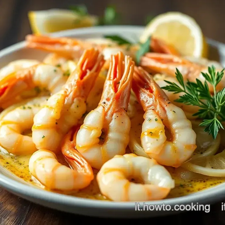 Gamberi Aglio e Olio: Un Assaggio di Mare in Tavola