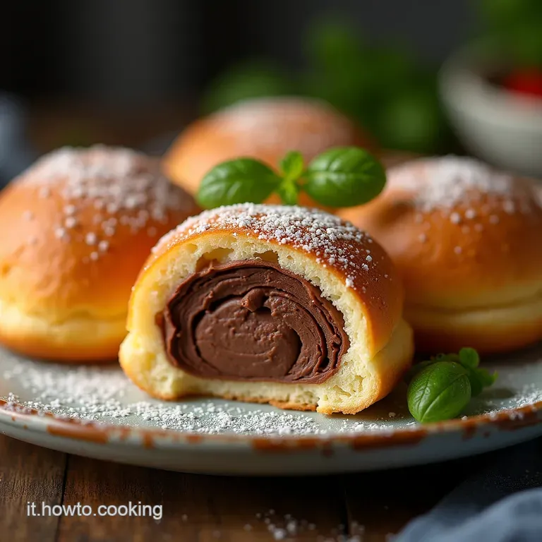 Girelle Soffici Bimateriali alla Nutella La Merendina Golosa Fatta in Casa