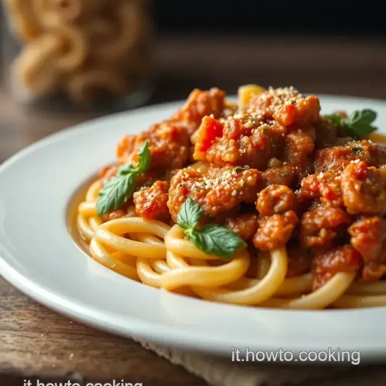 Gnocchetti Sardi Al Rag&ugrave; Saporito presentation