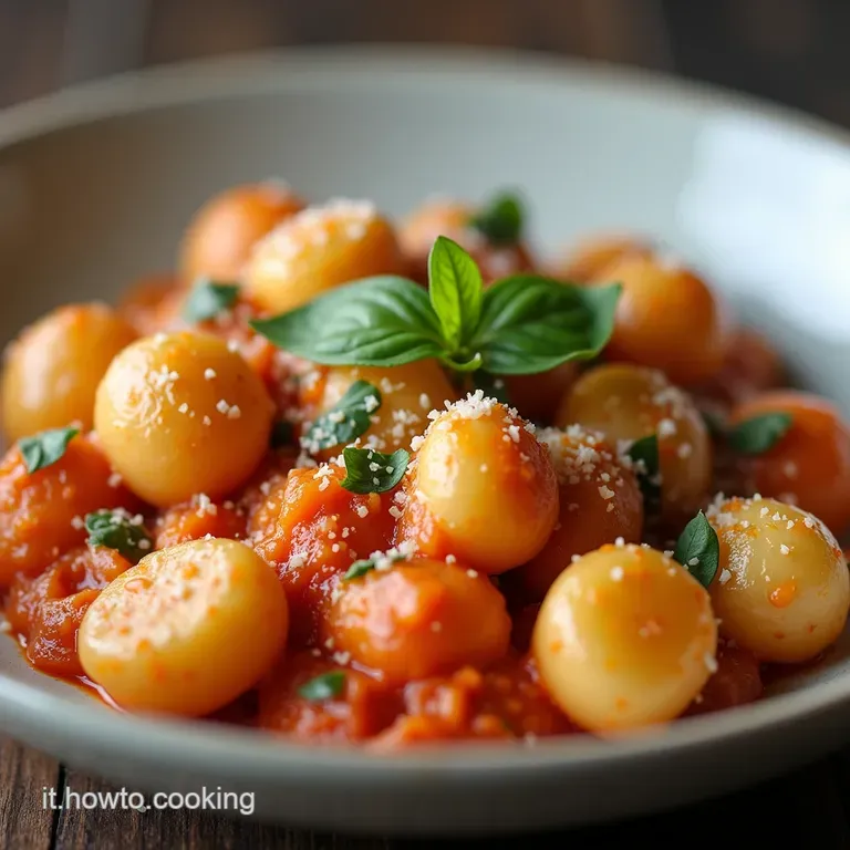 Gnocchi alla Sorrentina Perfetti Il Segreto della Nonna per un Piatto Cremoso e Filante