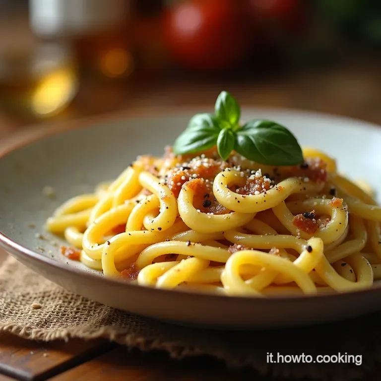 Gnocchi Cacio E Pepe presentation