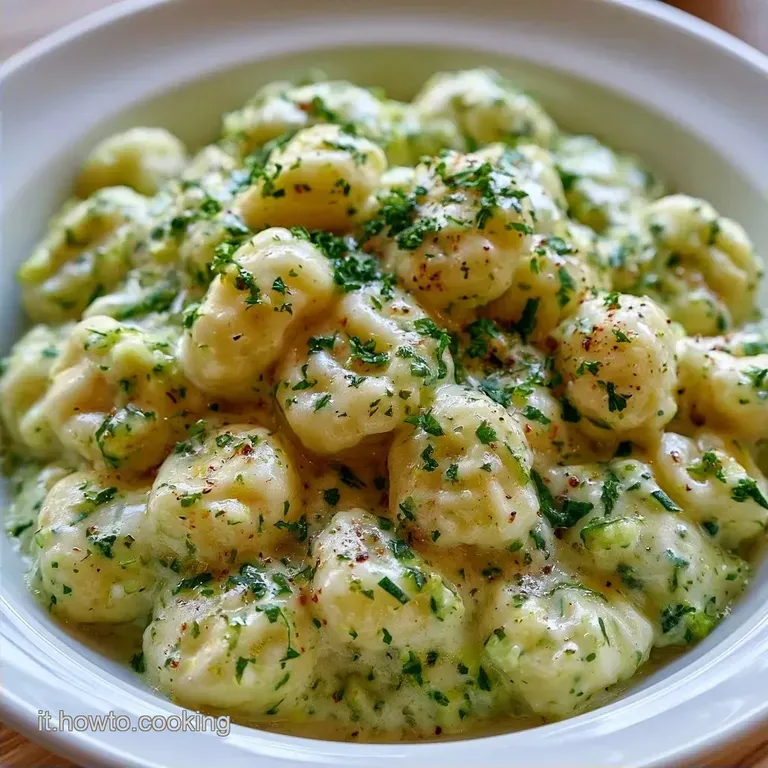 Gnocchi Crema Zucchine: Gusto Autentico