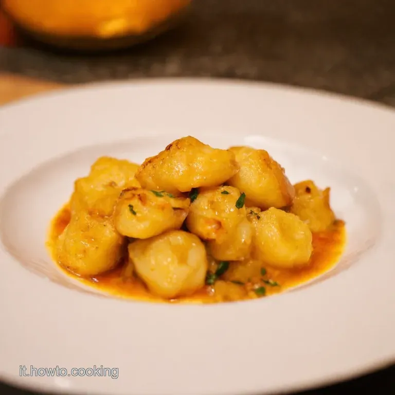 Gnocchi Di Patate Dolci Al Burro E Salvia presentation