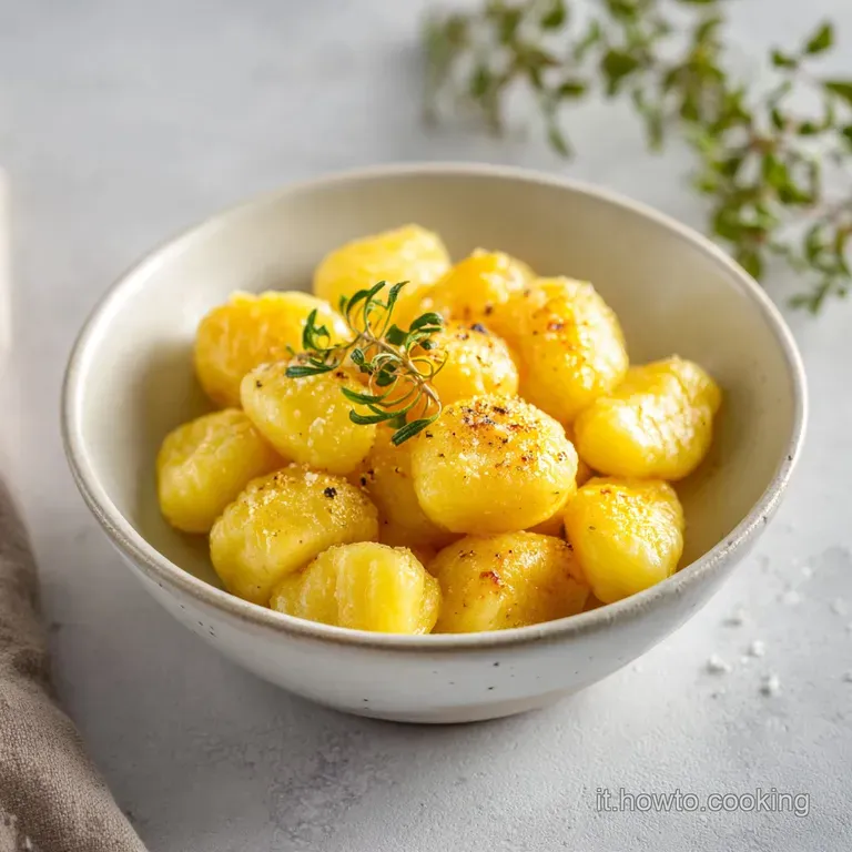 Gnocchi di Patate Fatti in Casa: Ricetta Soffice