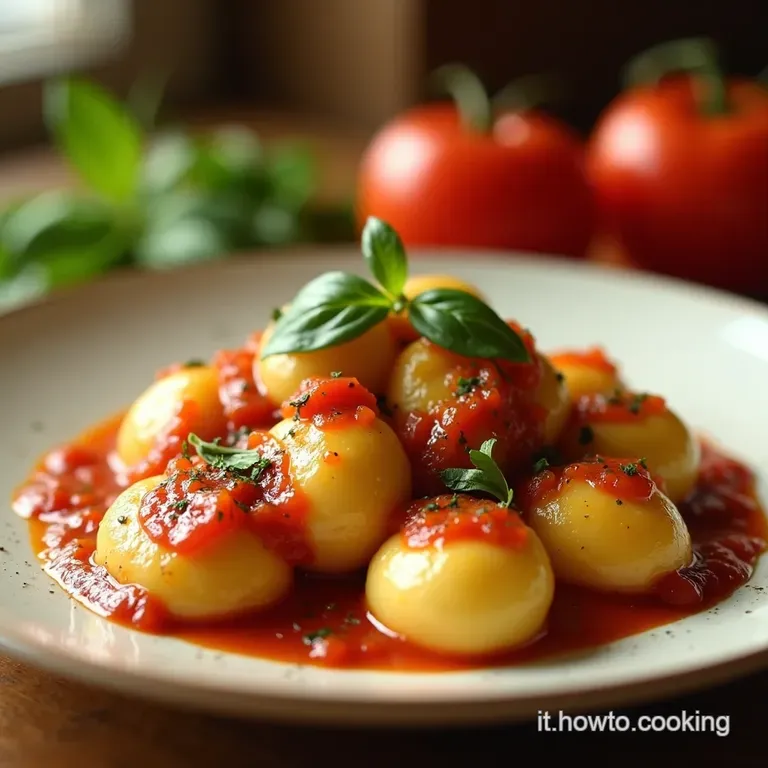 Gnocchi Di Ricotta Soffici Come a Casa Della Nonna presentation