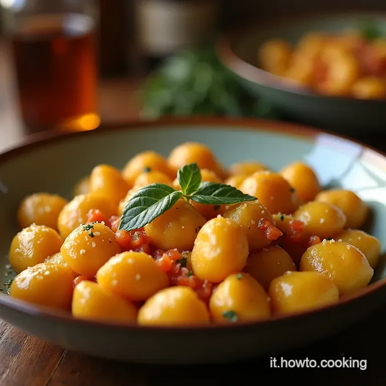 Gnocchi Di Zucca Morbidi Il Tesoro Dautunno Leggeri E Saporiti presentation