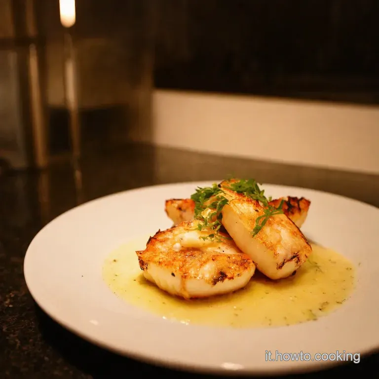 Grigliata Di Pesce Alla Mediterranea presentation