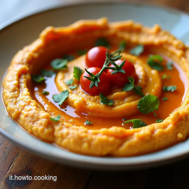 Hummus di Pomodorini Arrostiti
