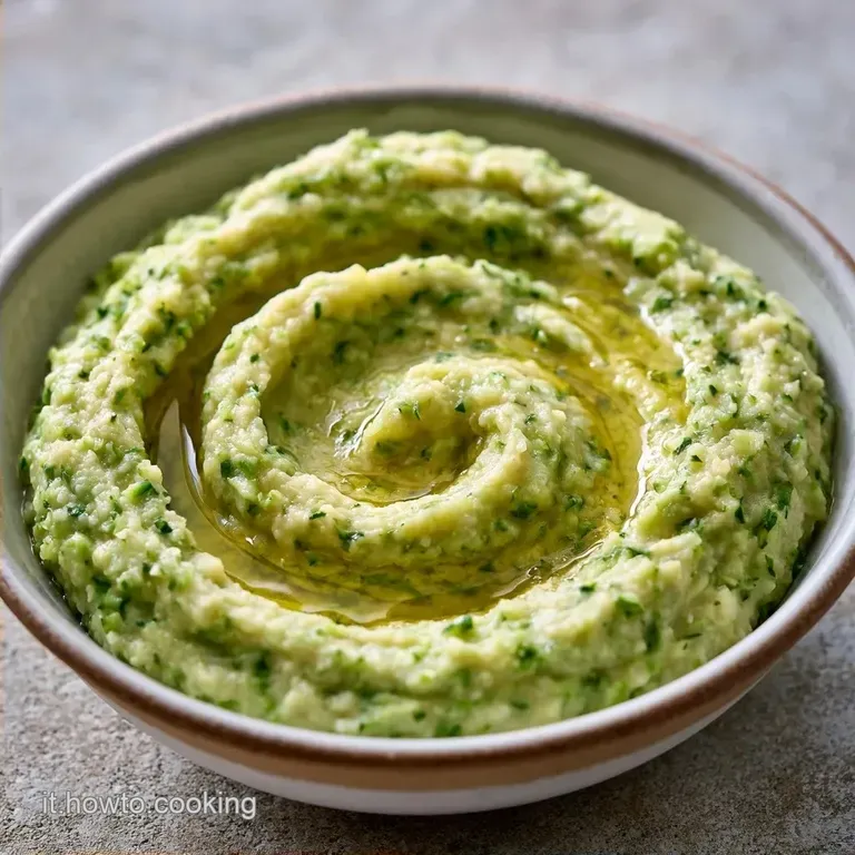 Hummus Zucchine Ceci: Cremoso e Leggero