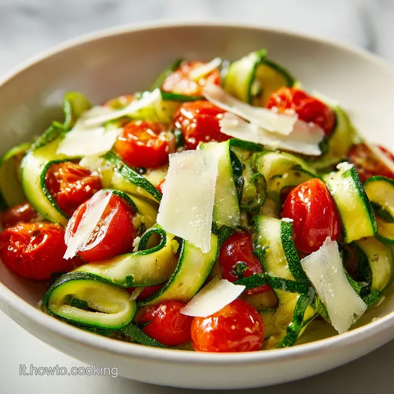 Insalata Con Zucchine: Fresca e Croccante