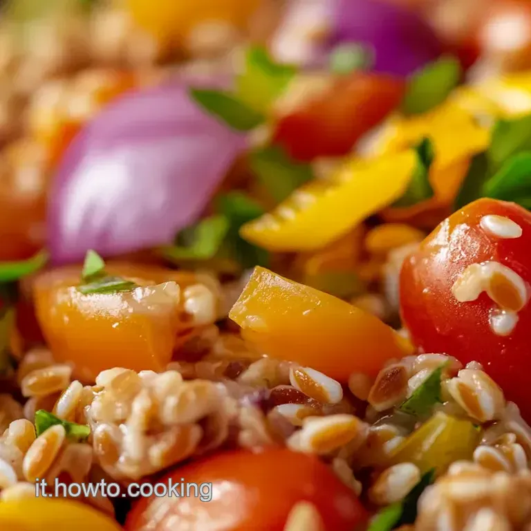 Insalata di Farro alla Mediterranea