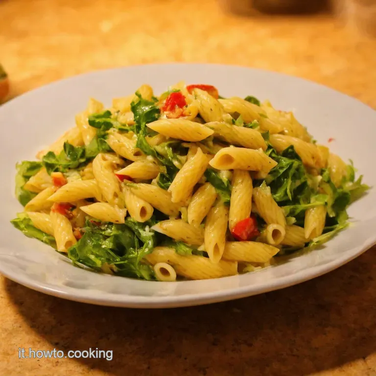 Insalata Di Pasta Alla Mediterranea presentation