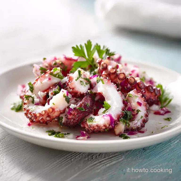 Insalata di Polpo Morbidissimo: Ricetta Classica