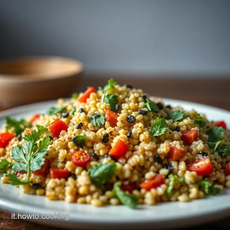 Insalata di Quinoa alla Mediterranea