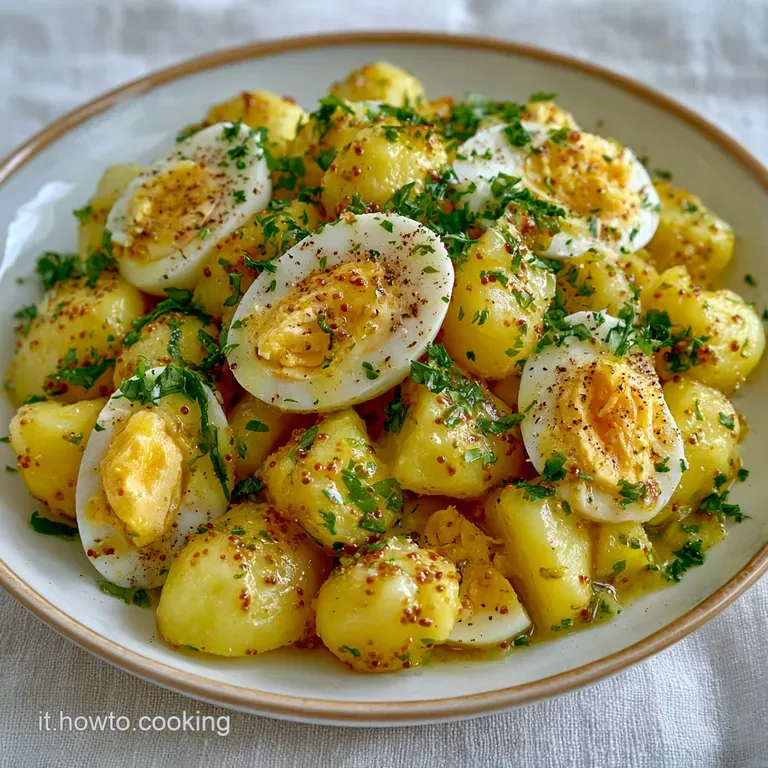 Insalata Patate Uova: Cremosa e Vellutata