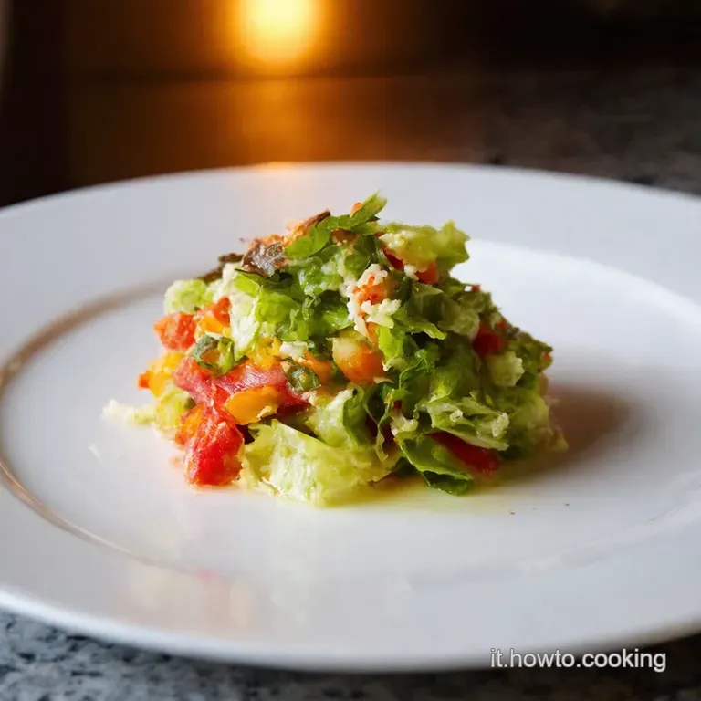 Insalata Sfiziosa Arcobaleno a Rainbow of Flavors presentation